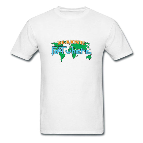 Maine FootWhere® Souvenir T-Shirt - FootWhere® Souvenir Shop
