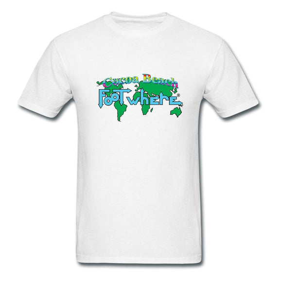 Cocoa Beach FootWhere® Souvenir T-Shirt