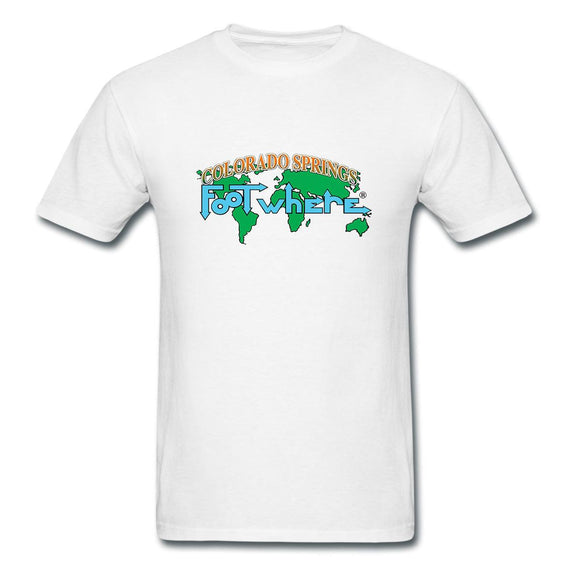 Colorado Springs FootWhere® Souvenir T-Shirt - FootWhere® Souvenir Shop