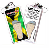 Montego Bay FootWhere® Souvenir  Zipper-Pull.