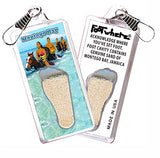 Montego Bay FootWhere® Souvenir  Zipper-Pull.