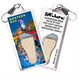 Montego Bay FootWhere® Souvenir  Zipper-Pull.