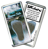 Niagara Falls  FootWhere® Souvenir Magnets. 6 Piece Set. Made in USA