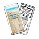 Ocho Rios FootWhere® Souvenir Fridge Magnet Made in USA