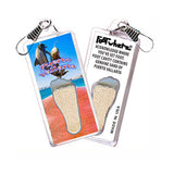 Puerto Vallarta FootWhere® Souvenir Zipper-Pulls. 6 Piece Set. Made in USA - FootWhere® Souvenir Shop