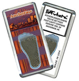 Anchorage FootWhere® Souvenir Fridge Magnet. Made in USA-FootWhere® Souvenirs