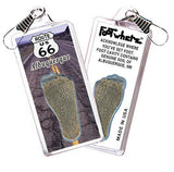 Albuquerque FootWhere® Souvenir Zipper-Pulls. 6 Piece Set. Made in USA-FootWhere® Souvenirs