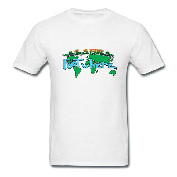 Alaska FootWhere® Souvenir T-Shirt - FootWhere® Souvenir Shop