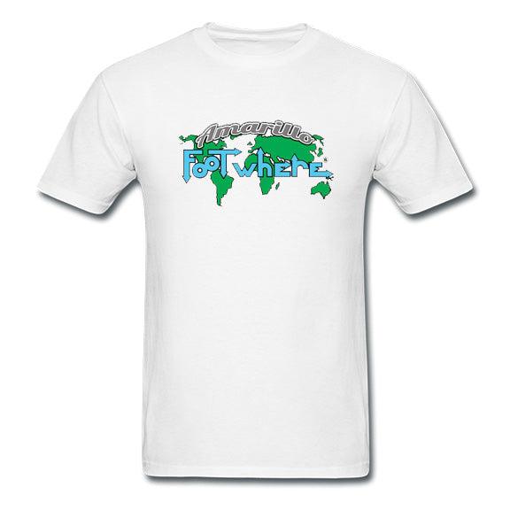 Amarillo FootWhere® Souvenir T-Shirt - FootWhere® Souvenir Shop