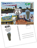 Amarillo FootWhere® Souvenir Postcard. Made in USA-FootWhere® Souvenirs