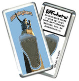 Birmingham FootWhere® Souvenir Fridge Magnets. 6 Piece Set. Made in USA-FootWhere® Souvenirs