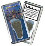 Baltimore FootWhere® Souvenir Magnet. Made in USA-FootWhere® Souvenirs