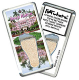 Boca Raton FootWhere® Souvenir Fridge Magnet. 6 Piece Set. Made in USA-FootWhere® Souvenirs