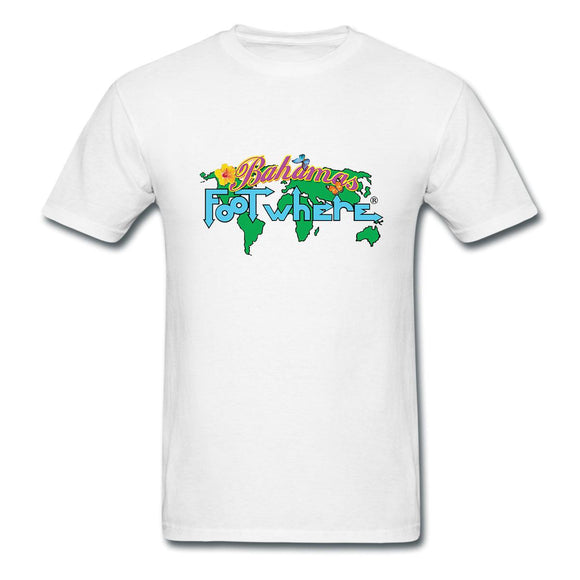 Bahamas FootWhere® Souvenir T-Shirt - FootWhere® Souvenir Shop