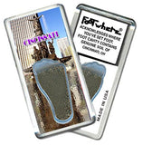 Cincinnati FootWhere® Souvenir Fridge Magnets. 6 Piece Set. Made in USA-FootWhere® Souvenirs