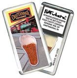 Chattanooga FootWhere® Souvenir Fridge Magnets. 6 Piece Set. Made in USA-FootWhere® Souvenirs