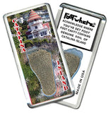 Catalina Island FootWhere® Souvenir Fridge Magnet. Made in USA-FootWhere® Souvenirs