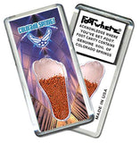 Colorado Springs FootWhere® Souvenir Fridge Magnets. 6 Piece Set. Made in USA-FootWhere® Souvenirs