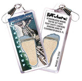 Clearwater FootWhere® Souvenir Zipper-Pull. Made in USA-FootWhere® Souvenirs