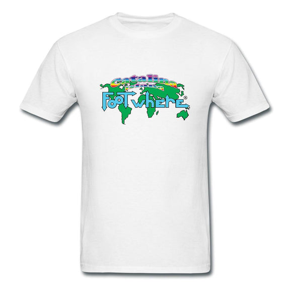 Catalina Island FootWhere® Souvenir T-Shirt - FootWhere® Souvenir Shop