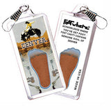 Denver FootWhere® Souvenir Zipper-Pulls 6 Piece Set. Made in USA-FootWhere® Souvenirs