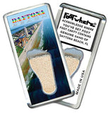 Daytona Beach FootWhere® Souvenir Fridge Magnets 6 Piece Set. Made in USA-FootWhere® Souvenirs