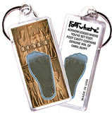 Cairo FootWhere® Souvenir Keychains. 6 Piece Set. Made in USA-FootWhere® Souvenirs