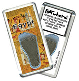 Cairo FootWhere® Souvenir Fridge Magnets. 6 Piece Set. Made in USA-FootWhere® Souvenirs