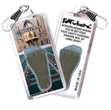 Cairo, Egypt FootWhere® Souvenir Zipper-Pull. Made in USA-FootWhere® Souvenirs
