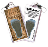 Cairo, Egypt FootWhere® Souvenir Zipper-Pull. Made in USA-FootWhere® Souvenirs