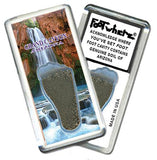 Grand Canyon FootWhere® Souvenir Fridge Magnets. 6 Piece Set. Made in USA-FootWhere® Souvenirs