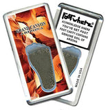Grand Canyon, AZ FootWhere® Souvenir Magnet. Made in USA-FootWhere® Souvenirs