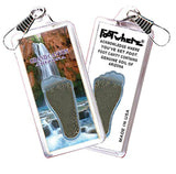 Grand Canyon FootWhere® Souvenir Zipper-Pulls. 6 Piece Set. Made in USA-FootWhere® Souvenirs