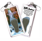 Grand Canyon, AZ FootWhere® Zipper-Pull. Made in USA-FootWhere® Souvenirs