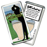 Hilton Head FootWhere® Souvenir Fridge Magnets. 6 Piece Set. Made in USA - FootWhere® Souvenir Shop