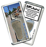 Helen, GA FootWhere® Souvenir Magnet. Made in USA-FootWhere® Souvenirs