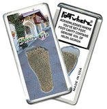 Helen, GA FootWhere® Souvenir Magnet. Made in USA-FootWhere® Souvenirs