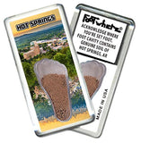 Hot Springs FootWhere® Souvenir Fridge Magnets. 6 Piece Set. Made in USA - FootWhere® Souvenir Shop