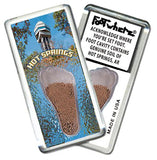 Hot Springs FootWhere® Souvenir Fridge Magnet. Made in USA - FootWhere® Souvenir Shop
