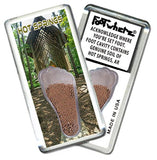 Hot Springs FootWhere® Souvenir Fridge Magnets. 6 Piece Set. Made in USA - FootWhere® Souvenir Shop