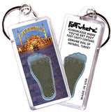 Istanbul FootWhere® Souvenir Keychains. 6 Piece Set. Made in USA - FootWhere® Souvenir Shop
