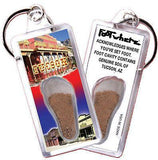 Tucson FootWhere® Souvenir Keychain. Made in USA-FootWhere® Souvenirs