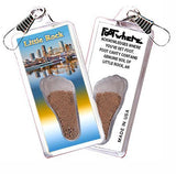 Little Rock FootWhere® Souvenir Zipper-Pull. Made in USA-FootWhere® Souvenirs