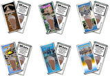 Little Rock FootWhere® Souvenir Fridge Magnets. 6 Piece Set. Made in USA-FootWhere® Souvenirs