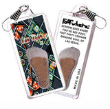 Las Vegas FootWhere® Souvenir Zipper-Pull. Made in USA-FootWhere® Souvenirs