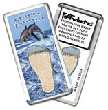 Marco Island FootWhere® Souvenir Fridge Magnet. Made in USA-FootWhere® Souvenirs