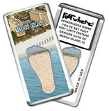 Marco Island FootWhere® Souvenir Fridge Magnet. Made in USA-FootWhere® Souvenirs