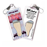 Miami FootWhere® Souvenir Zipper-Pull
