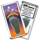 Minneapolis FootWhere® Souvenir Fridge Magnets. 6 Piece Set. Made in USA-FootWhere® Souvenirs