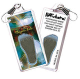 Niagara Falls, NY FootWhere® Souvenir Zipper-Pull. Made in USA-FootWhere® Souvenirs